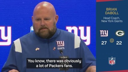 Giants revel in NFL London atmosphere