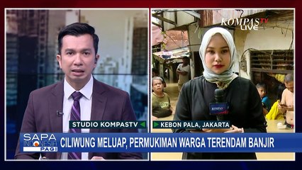 Imbas Luapan Kali Ciliwung, Puluhan Rumah Warga di Kebon Pala Direndam Banjir!
