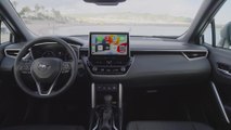 2022 Toyota Corolla Cross Hybrid Interior Design in Cement grey