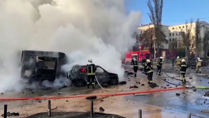 جهاز الطوارئ الأوكراني: قتلى وجرحى في الهجمات الصاروخية على كييف