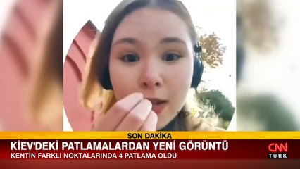 Kiev'deki patlamadan yeni görüntüler!