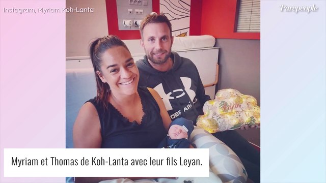 Myriam et Thomas (Koh-Lanta), parents aux anges : photos craquantes de leur fils Leyan