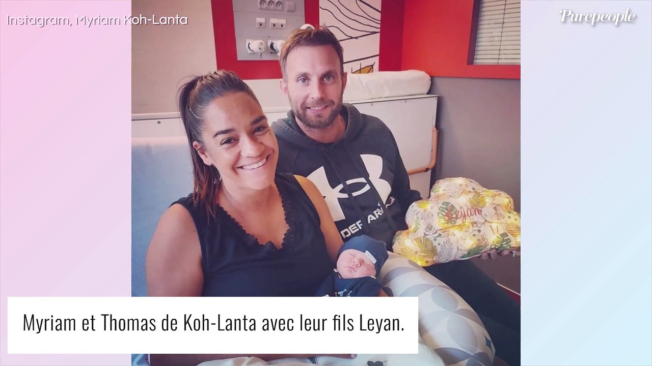 Myriam et Thomas (Koh-Lanta), parents aux anges : photos craquantes de leur fils Leyan