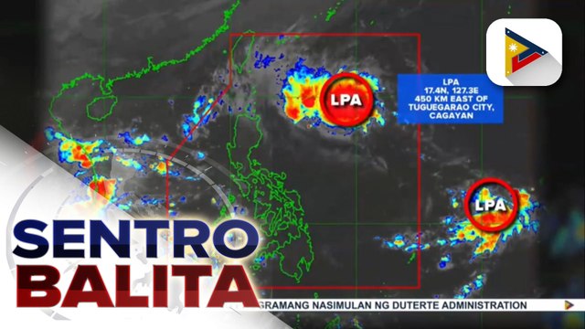 Dalawang LPA sa loob at labas ng PAR, binabantayan ng PAGASA