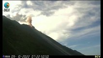 El volcán Stromboli vuelve a la vida en Italia con una intensa erupción