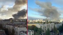 Son Dakika! Ukrayna'nın başkenti Kiev'de 4 büyük patlama yaşandı