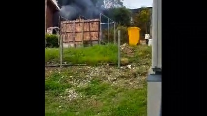 Massive inferno engulfs Rathmines home