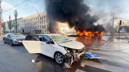 مراسل العربية: 3 قتلى على الأقل في القصف الذي استهدف كييف