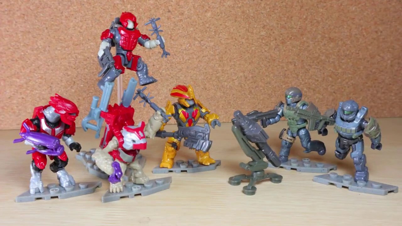  Mega Construx HALO Banished Garrison Pack || DOOM Construx Review