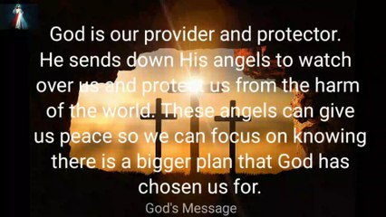 God always protect us with his Angels