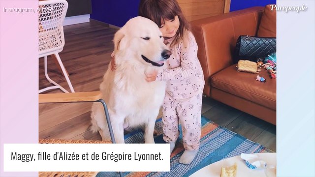 Alizée comblée avec Grégoire et leur fille Maggy, week-end à la ferme au milieu des poules et des alpagas