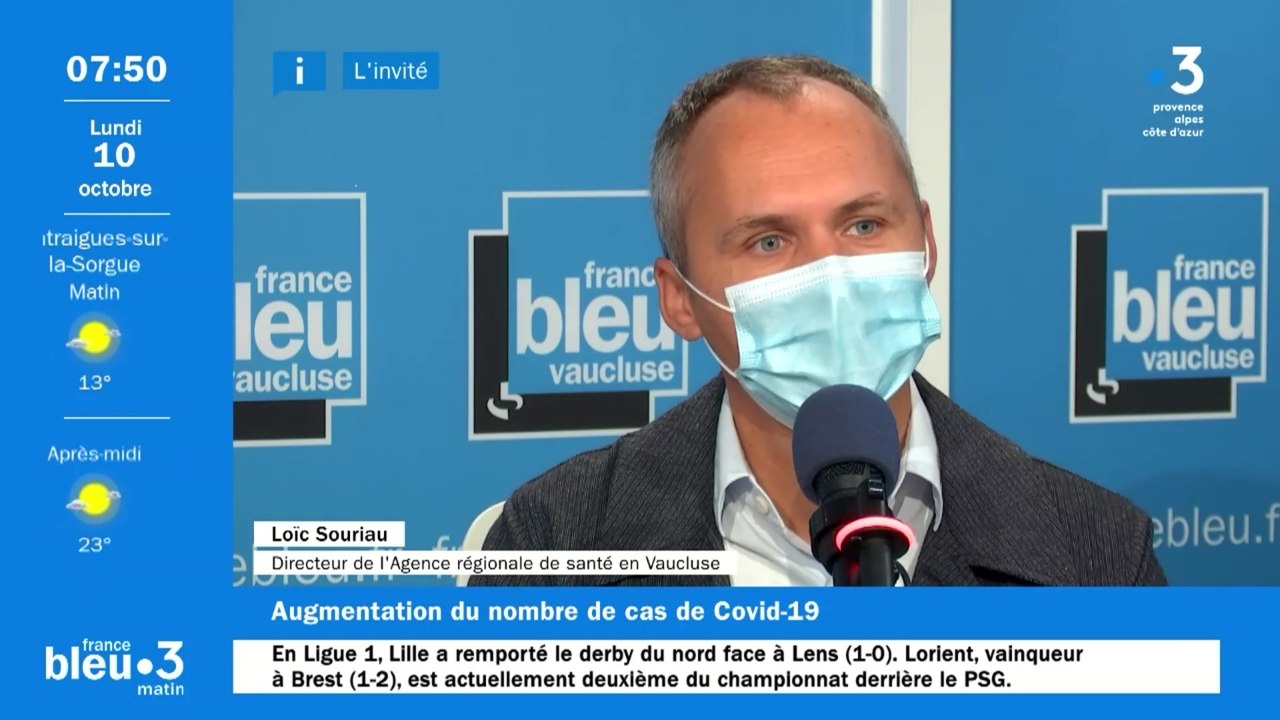 Le retour du covid et de la grippe, avec le directeur de l'ARS en Vaucluse