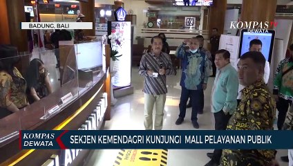 Sekjen Kemendagri ApresiasiMall Pelayanan Publik Badung