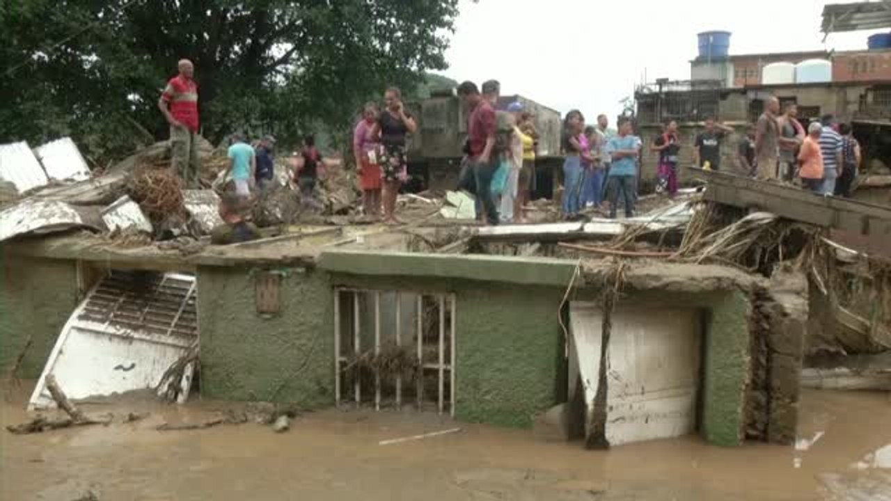 Un corrimiento de tierra deja al menos 25 muertos en el centro de Venezuela