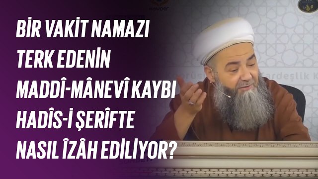 Bir Vakit Namazı Terk Edenin Maddî-Mânevî Kaybı Hadîs-i Şerîfte Nasıl Îzâh Ediliyor?