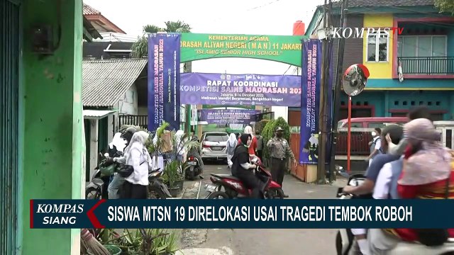 Direlokasi ke MAN 11, Siswa MTsN 19 Pondok Labu Adakan Doa Bersama & Jalani Trauma Healing