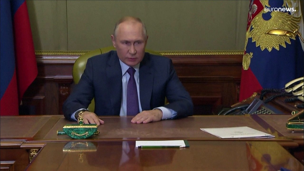 Explosion auf Kertsch-Brücke: Putin macht Ukraine verantwortlich