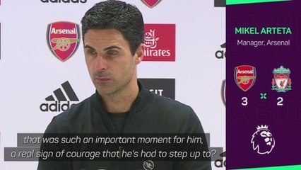'Courageous' Saka enjoys the pressure of penalties - Arteta