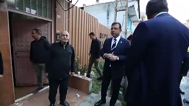 İmamoğlu Fikirtepe patlama bölgesinde incelemede bulundu
