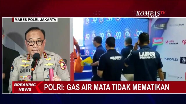 Ungkap Penyebab Kematian Korban Kanjuruhan, Polri: Kekurangan Oksigen, Gas Air Mata Tidak Mematikan
