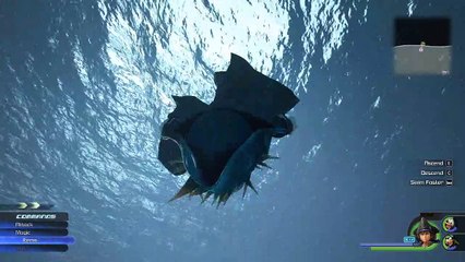 Kingdom Hearts 3 - Underwater (Open World at Caribbean in Last Area) (Testing)