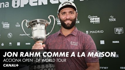 Jon Rahm était vraiment le plus fort, Mathieu Pavon est second - Acciona Open