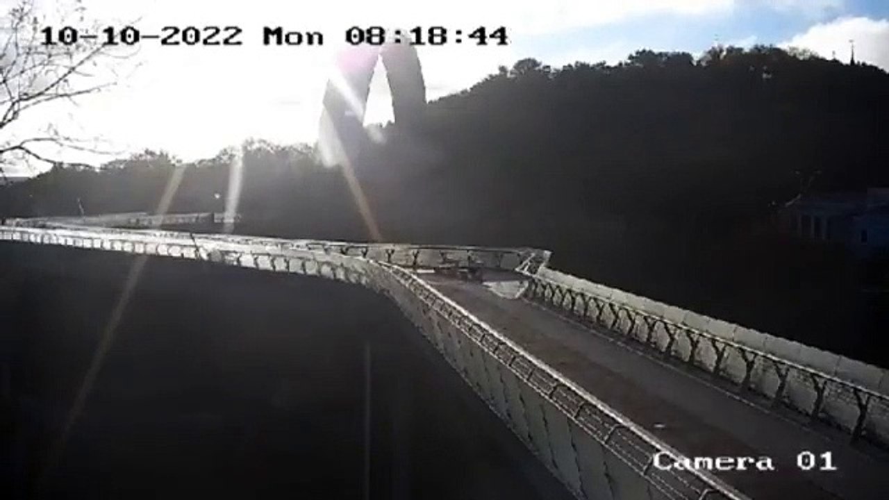 Explosions rock multiple Ukrainian cities, including the capital Kyiv, as Russia’s military hurled missiles on Monday