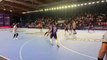 Le double arrêt du gardien d'Istres Provence Handball Hugo Bonnat face au PSG