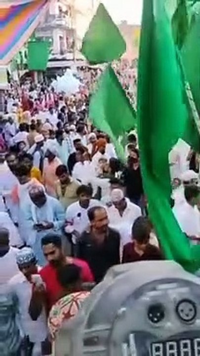 जिलेभर में हर्षोल्लास के साथ मनाया ईद मिलादुन्नबी का पर्व