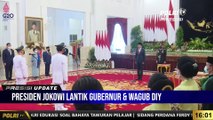 PRESISI UPDATE 16.00 WIB Presiden Jokowi Resmi Lantik Sultan HB X jadi Gubernur DIY 2022-2027