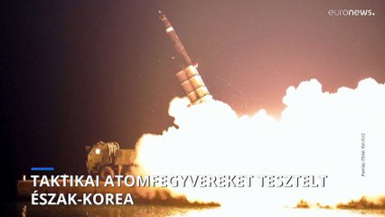 Taktikai atomfegyvereket tesztelt Észak-Korea