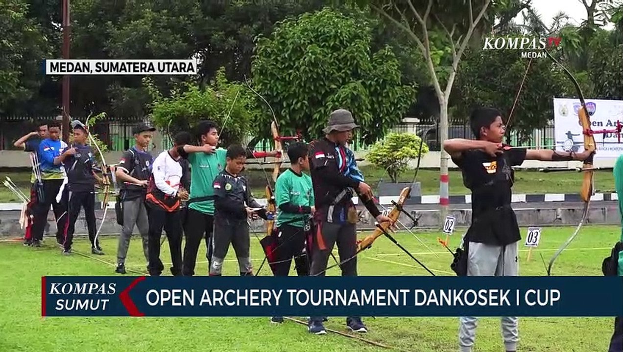 Kosek I Medan Gelar Open Archery Tournament Dankosek I Cup - Video ...