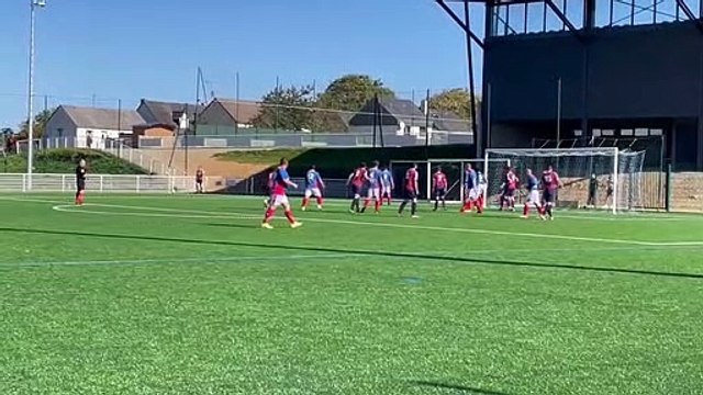 Corner rentrant de Corentin Paillusson, Victoire 6-3 à Ernée (coupe des réserves)