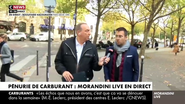 Crise du carburant: Un élu Europe Ecologie affirme dans Morandini Live que s'il y a un problème dans les stations services, c'est d'abord la faute des automobilistes - VIDEO