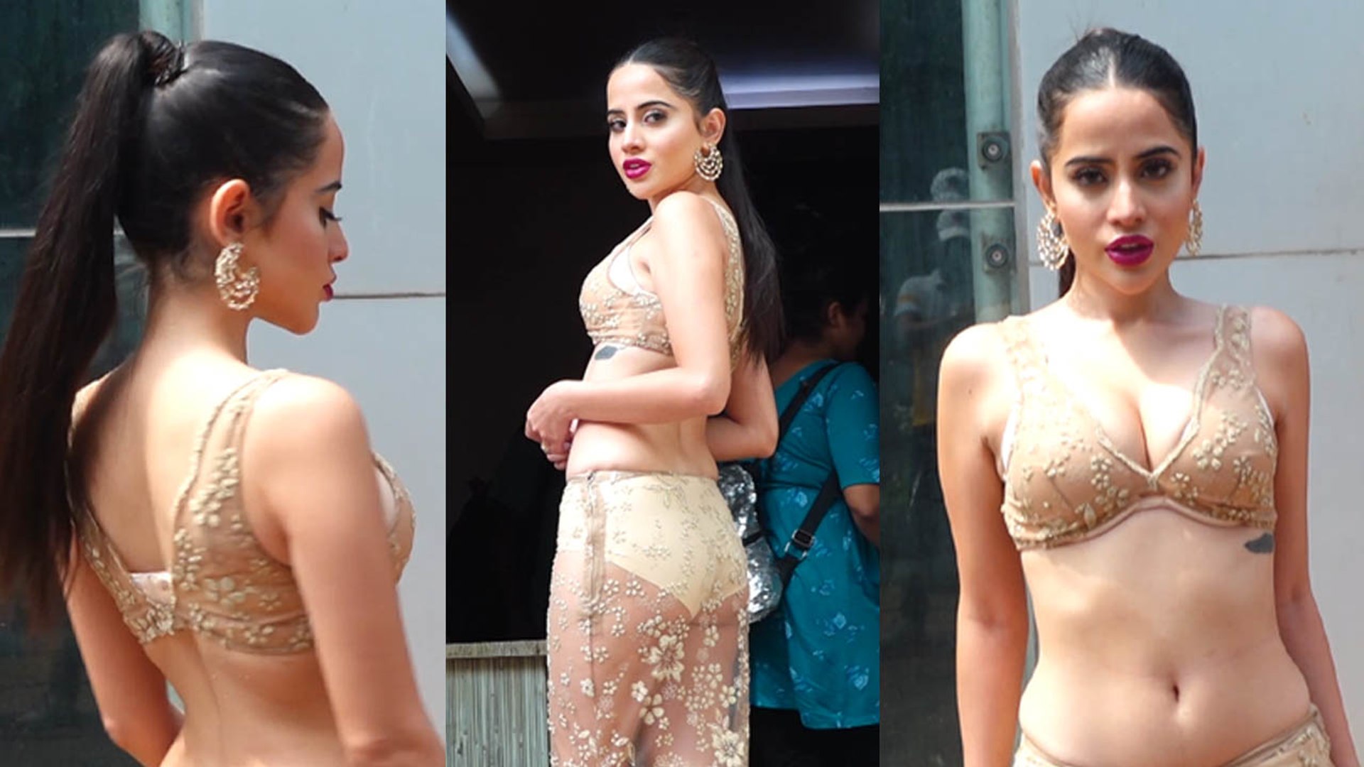 Urfi Javed ने पहनी ऐसी Dress के चलना हुआ मुश्किल, BB 16 में Sajid Khan को  बताया Sexual Predator!