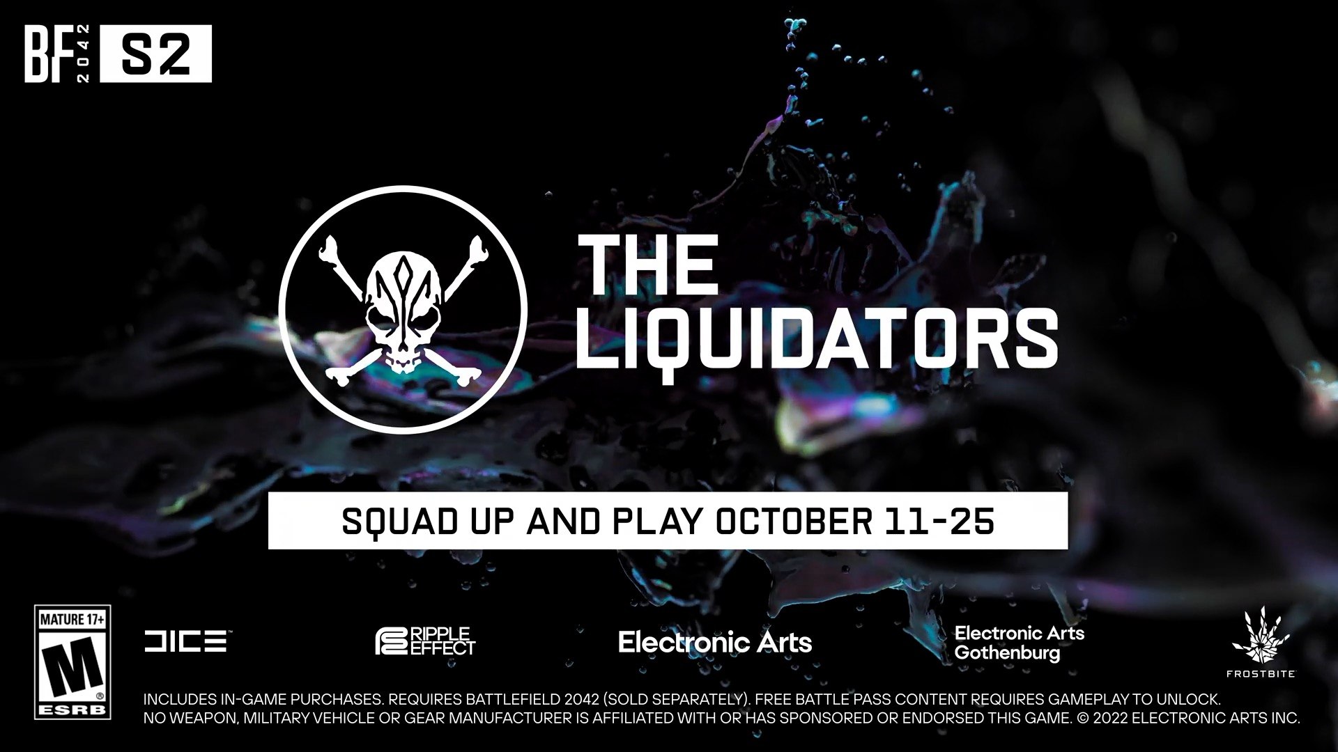 The Liquidators Event To Launch In Battlefield 2042 On October 11th