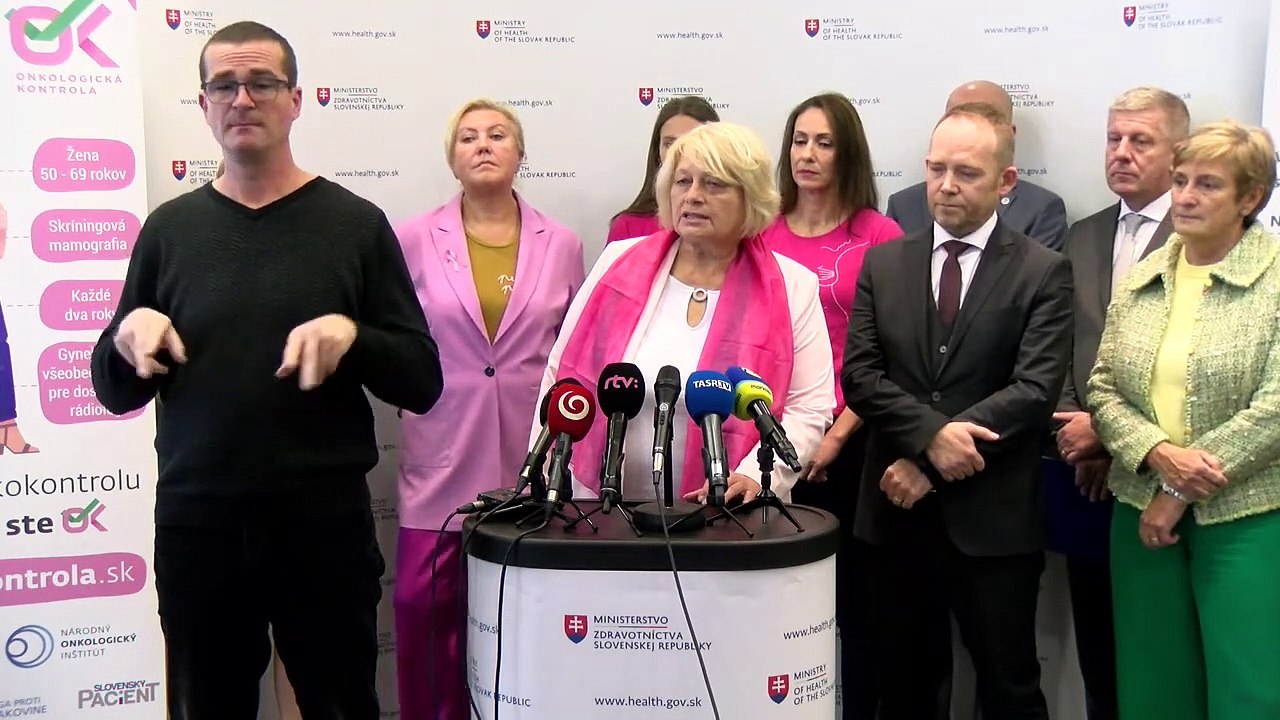 ZÁZNAM: MZ chce zlepšiť účasť na skríningoch rakoviny, má novú komunikačnú stratégiu