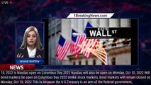 Is the stock market open today on Columbus Day 2022? - 1breakingnews.com