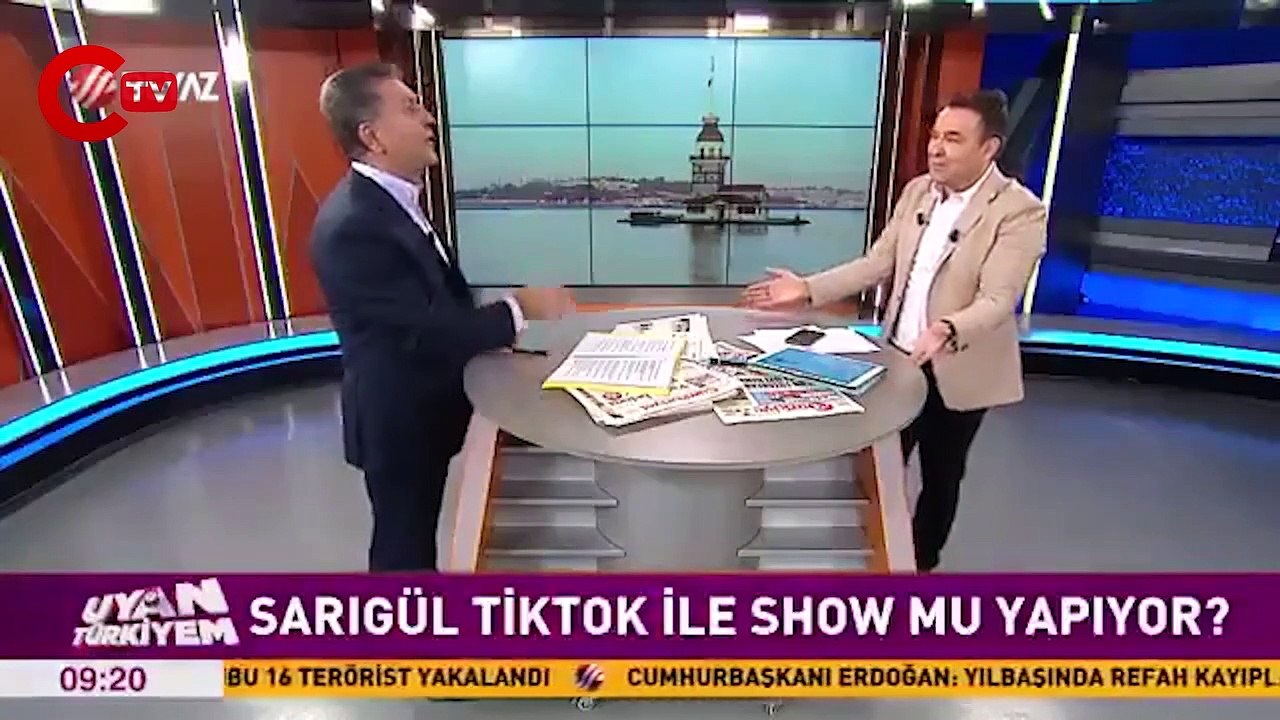 Mustafa Sarıgül, canlı yayında sunucu Tahir Sarıkaya'yı azarladı