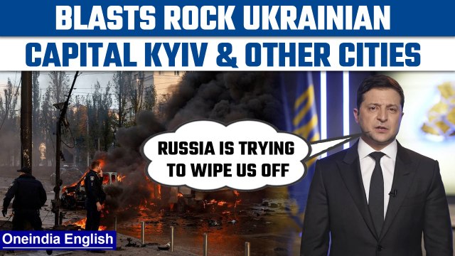 Ukraine-Russia: Explosions devastate Kyiv and other Ukrainian cities | Oneindia News*International