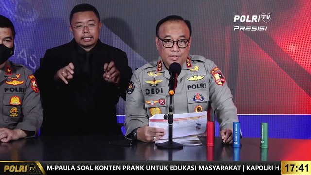 Divisi Humas Polri Gelar Konpers Terkait Gas Air Mata Yang Digunakan Brimob Dalam Insiden Stadion Kanjuruhan