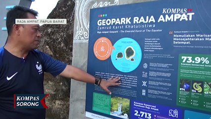 Pemerintah Persiapkan Raja Ampat Jadi Geopark Global