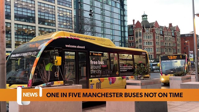 Manchester headlines 10 October: One in five Manchester buses not on time