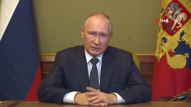 Son dakika haber... Putin: Türk Akımı Doğalgaz boru hattı da dahil enerji altyapımıza terör saldırısı teşebbüsünde bulunuldu