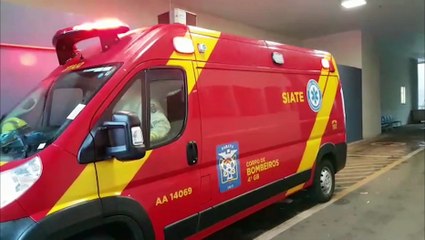 Homem cai de escada e lesiona a coluna no Bairro Claudete