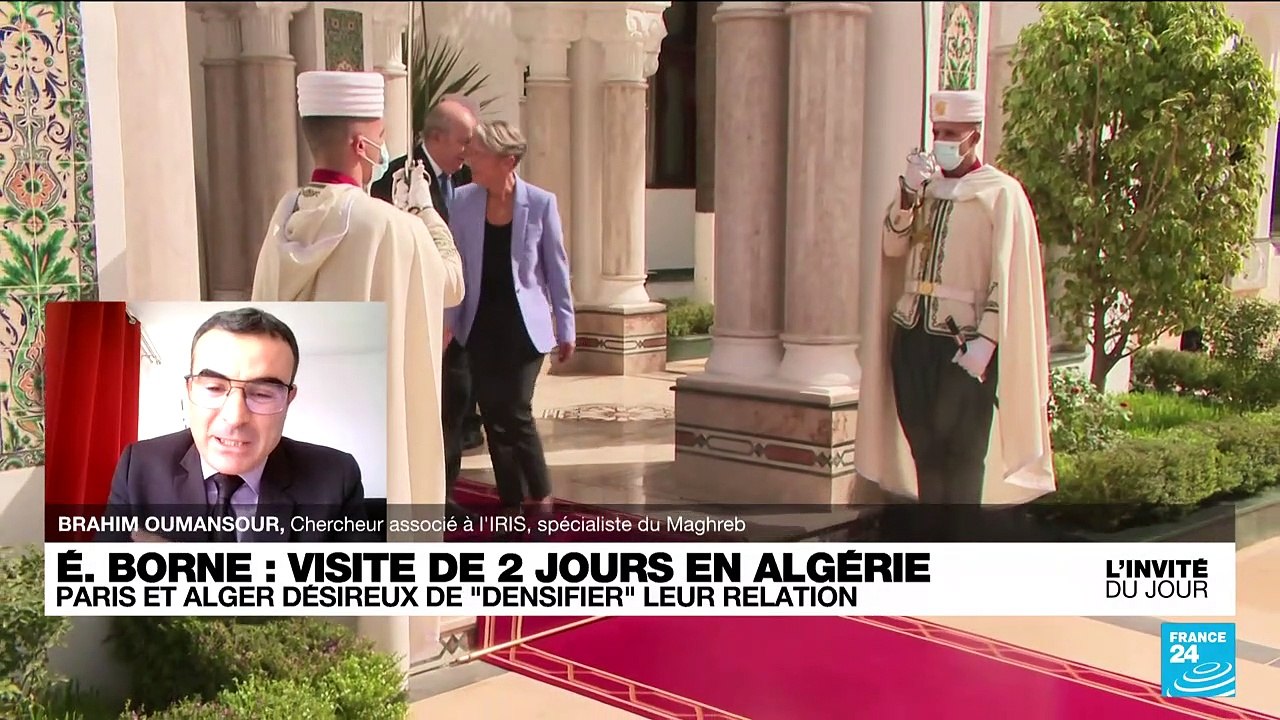 Relations franco-algérienne : "la visite d'Élisabeth Borne arrive dans un contexte très favorable"