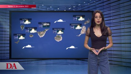 El tiempo en Canarias para el 11 de octubre