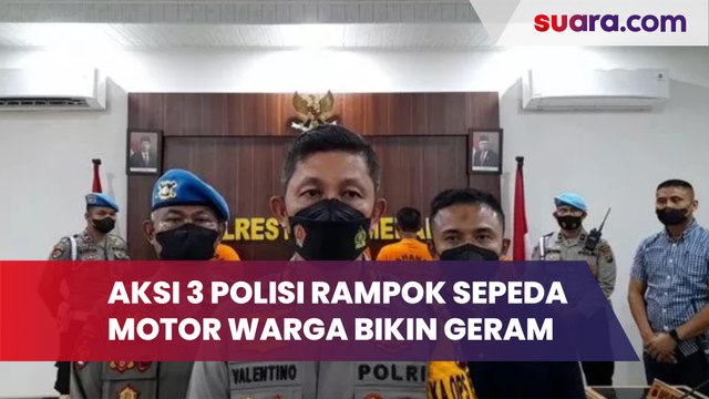 Aksi 3 Polisi Rampok Sepeda Motor Warga Bikin Geram Mahfud MD Beri Komentar