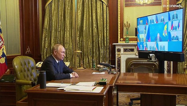 Ukraine war: Missile strikes on Kyiv a response to Crimea bridge bomb, says Russian president Putin