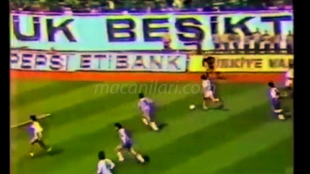 Beşiktaş 2-1 Sarıyer 20.03.1988 - 1987-1988 Turkish 1st League Matchday 28